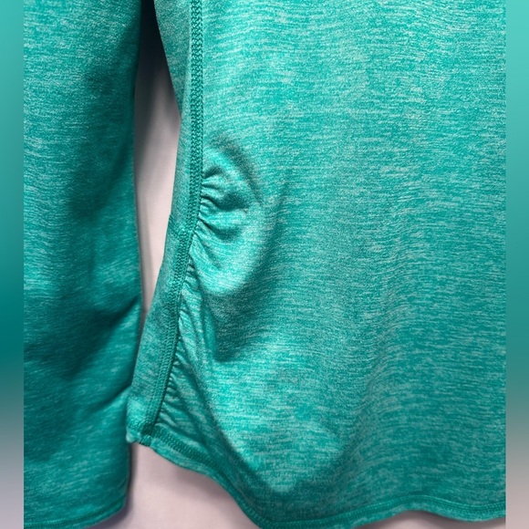 Women's Brooks 1/2 Zip Sweat-Wicking Long Sleeve Activewear Shirt Green Size L - Picture 8 of 10